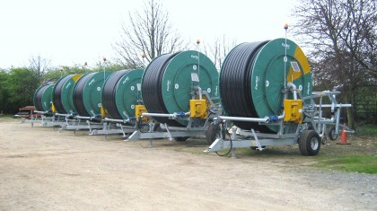 FerboRain Hose-reels in yard