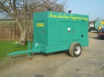 Fully Enclosed mobile Diesel Engine irrigation Pump Unit