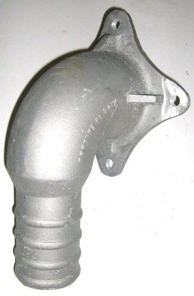 Drum inlet elbow
