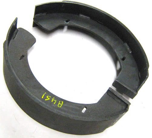 Service exchange drum brake shoes