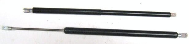 Shutoff valve gas rams