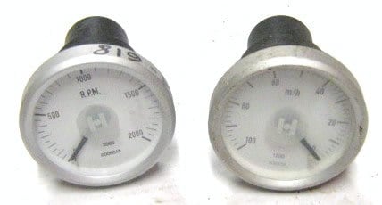 Turbine and ground speed meters